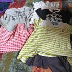 120センチ女の子服だいたいが夏物少し冬物25着くらいまとめ売り...