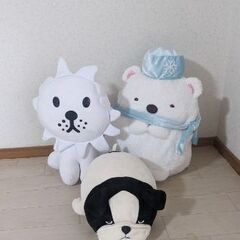 すみっこぐらし、BrunaAnimal、LIV HEARTぬいぐるみ