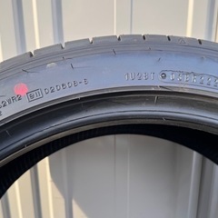 ★新古品★ダンロップ19インチタイヤ(4本です) の画像