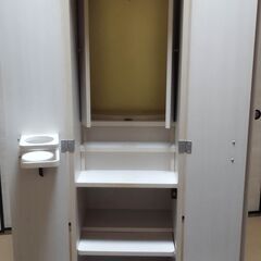 【程度良】モダン家具調　仏壇　　金剛堂製　　【引き取り限定】の画像
