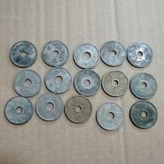 昭和〜大正時代の古銭　十銭硬貨　1枚200円