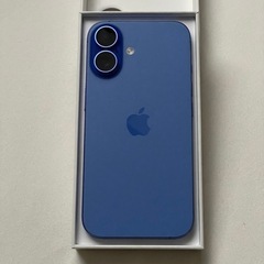 【ほぼ新品】iPhone16 ウルトラマリン　