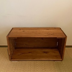アンティーク ラック 本棚 木箱