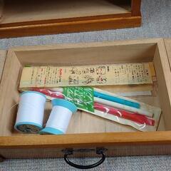 裁縫箱 材料の画像