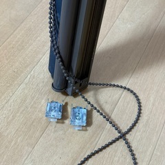 定価1.5万　壁と窓につけれる　大型ロールスクリーン②1級遮光  幅180cm 高さ最大250cm ロールスクリーン　ブラック チェーン式　　カーテン　　ブラインドの画像