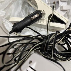 車 扇風機 ソケット クリップ付き の画像