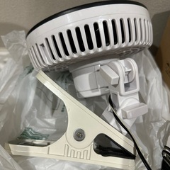 車 扇風機 ソケット クリップ付き の画像