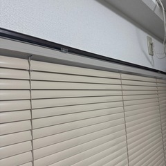 立川ブラインド　カーテンレール付けの画像
