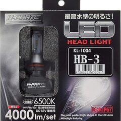 LEDヘッドライトバルブ HB3 6500K 新品