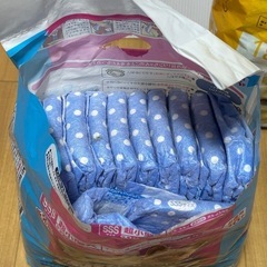 ペット用紙オムツ　SSSサイズとMサイズ　使いかけの画像