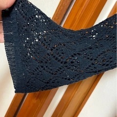 涼し気なカーディガンの画像