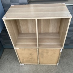 カラーボックス2個セット