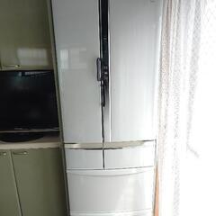 パナソニック冷蔵庫両開き6ドア426L 
