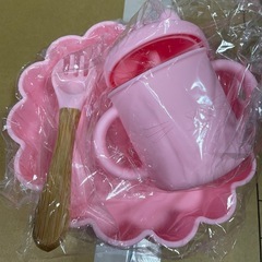 ベビー　皿　ストローマグ