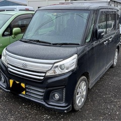 スペーシアカスタム　車検無し　ナンバー付　　4WD