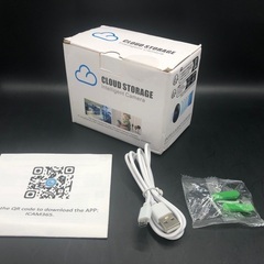 処分価格1,000円→800円【122】新品1台 2.4GHz 屋内/屋外 クラウドストレージWi-Fi スマートカメラの画像