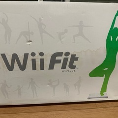 wiifit バランスボード　ソフト付き