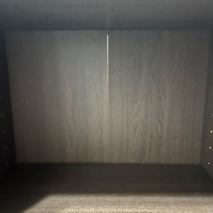 木製3段カラーボックス茶色の画像