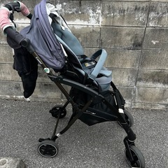 ベビーカー👶エッグクッション🥚ハイシート✨対面＆背面ワンタッチ