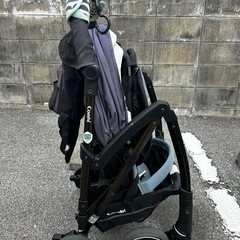 🙏お取引中🉐割引中✨ベビーカー👶エッグクッション🥚ハイシート✨対面＆背面ワンタッチの画像