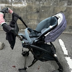 🙏お取引中🉐割引中✨ベビーカー👶エッグクッション🥚ハイシート✨対面＆背面ワンタッチの画像