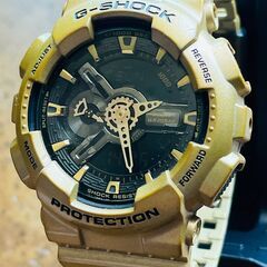 G-SHOCK GA-110 ゴールド腕時計 美品