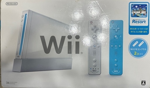 任天堂WII 本体➕リモコン➕Wiiスポーツresortソフトオマケ