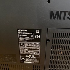三菱32インチ液晶テレビの画像