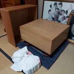 本格的な囲碁盤と碁石