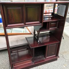 【ジャングルジャングル石津店】茶棚　紫壇　小　和　家具　希少　和...