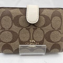 コーチ　2つ折り財布　シグネチャー　F23553　【ジャングルジ...