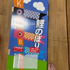 マンション用の鯉のぼり
