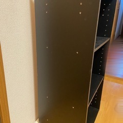 カラーボックス　ブラックの画像