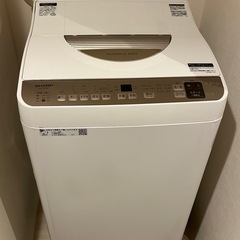 洗濯乾燥機 SHARP 37リットル
