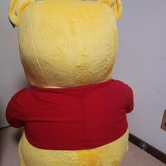 約76cm 特大BIGくまのプーさんぬいぐるみ ハニーポットの画像