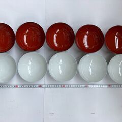 有田焼寿峰窯　茶碗５客＋汁椀５客　合計１０点セットの画像