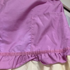 エプロンぴんくレディースフリーサイズの画像
