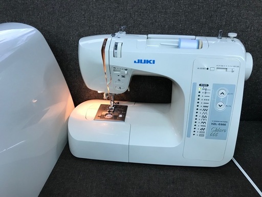 (決まりました)★文字模様★日本製★JUKI家庭用CPミシンHZL-S8400★整備済 ジューキ コンピュータミシン HZL-S8400 ミシン本体｜Yahoo