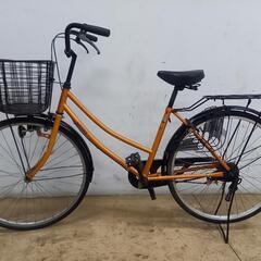 1865 自転車 ママチャリ 26インチ シングルギア ダイナモライト