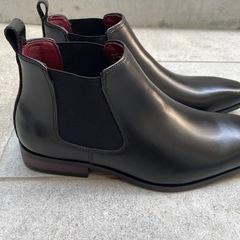【新品未使用】黒のサイドゴアブーツの画像