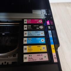 EPSONプリンター EP-881AB(インク残量多め)の画像