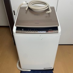 【定価10万円】【2018年製】日立　縦型洗濯乾燥機　BW-DV90B