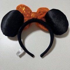 ディズニー2025ハロウィン　ミニーのカチューシャの画像