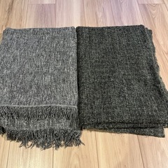 ブランケット　毛布　グレー