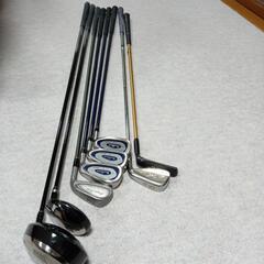ゴルフクラブ８本の画像