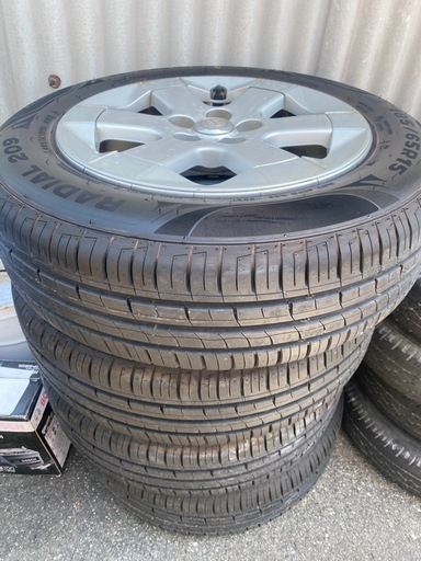 【サイズ交換ＯＫ】 プリウス20 プロフ (310 R15 純正ホイールタイヤ4本セット185/65 タイヤ・ホイール