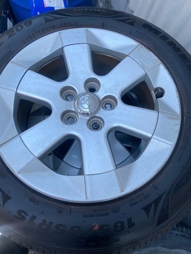 プリウス20 純正ホイール タイヤ セット 4本 185/65 R15 大阪