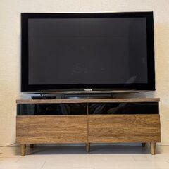 Panasonicプラズマテレビ＆ブルーレイレコーダー＆テレビ台...