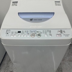 【乾燥機能付】 シャープ SHARP 洗濯乾燥機 ES-TG55L