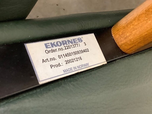 値下げ　EKORNES エコーネス ストレスレスチェア オットマン無し グリーン